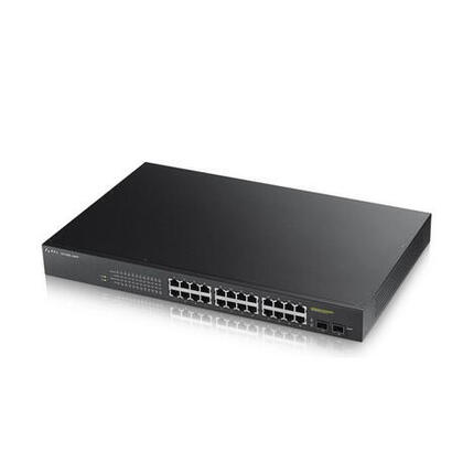 zyxel-gs1900-24hpv2-switch-l2-24xgbe-poe-rackmount