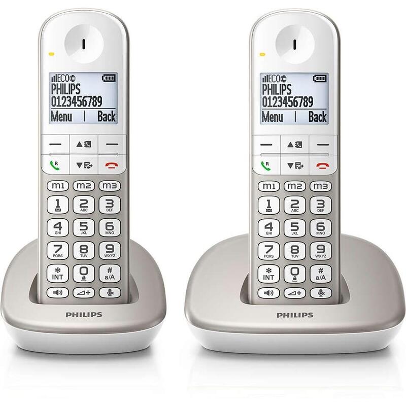telefono-inalambrico-philips-xl4902s-34-pack-duo-plata
