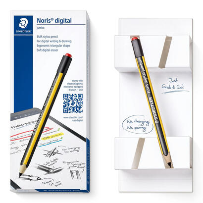 staedtler-noris-digital-jumbo-pack-de-lapiz-digital-5-puntas-de-recambio-superficie-antideslizante-no-necesita-carga