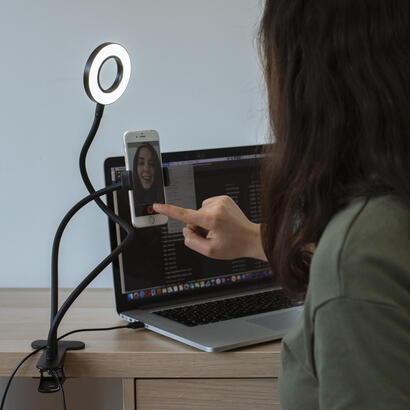 thumbsup-vlogging-light-anillo-de-luz-para-selfies-con-soporte-para-smartphone