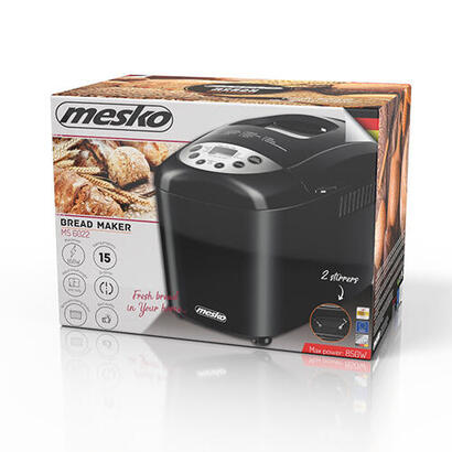 mesko-ms-6022-panificadora-negra-850-w