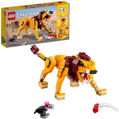 lego-creator-leon-salvaje-31112