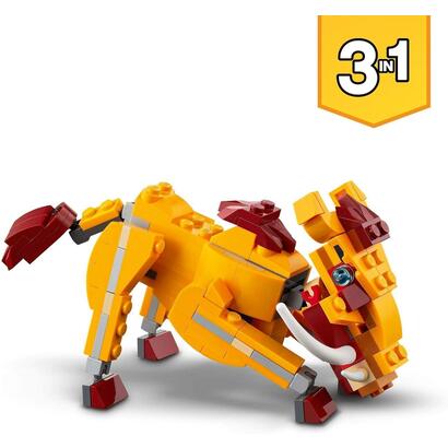 lego-creator-leon-salvaje-31112