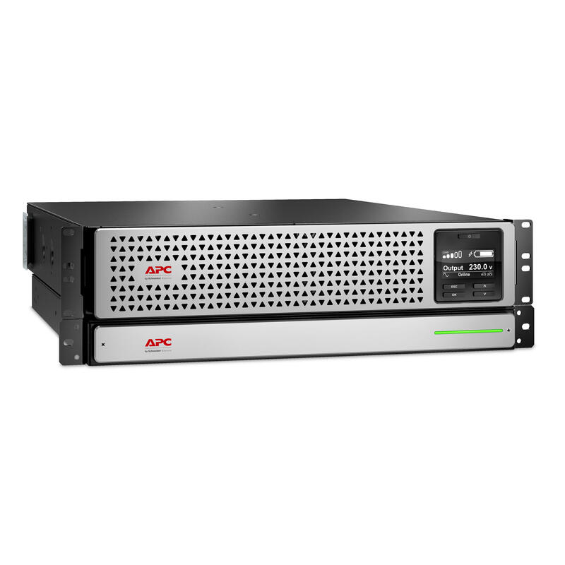 sai-apc-smart-ups-srt-li-ion-3000va-rm-accs-sistema-de-alimentacion-ininterrumpida-ups-doble-conversion-en-linea-3-kva-2700-w-8-