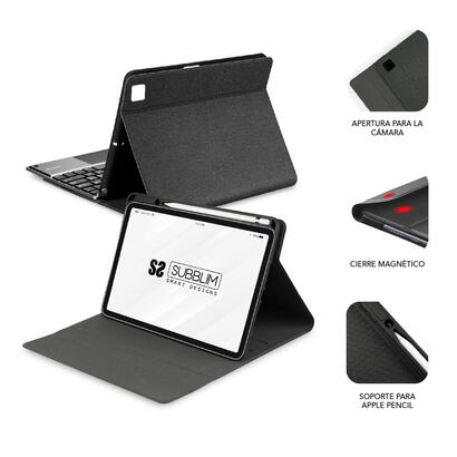 funda-teclado-tablet-ipad-pro-bluetooth-11-touchpad-black-subblim