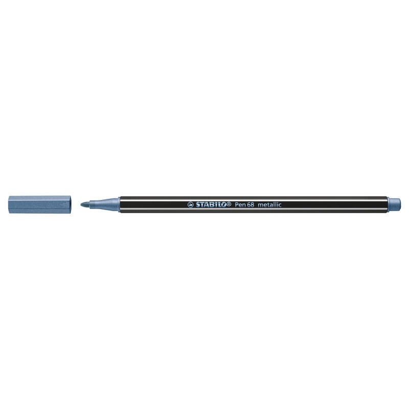stabilo-pen-68-metallic-rotulador-azul-metalico-caja-10u-