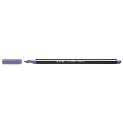 stabilo-pen-68-metallic-rotulador-violeta-metalico-caja-10u-