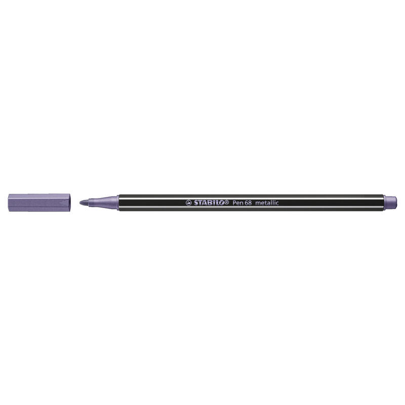 stabilo-pen-68-metallic-rotulador-violeta-metalico-caja-10u-