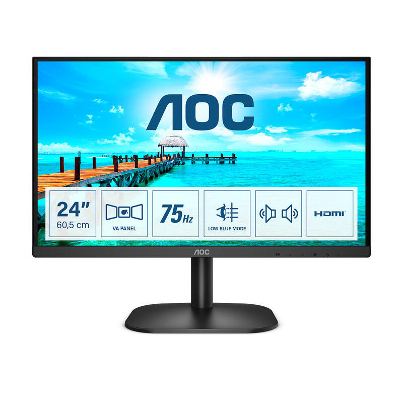 monitor-aoc-238-24b2xdam-negro-vgahdmidvi1920x108075hzvesa-100x1004ms-24b2xdam