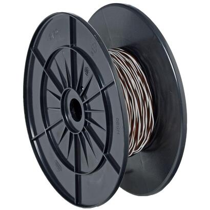 cobinet-schaltdraht-yv-2x0611-blancobraun-100-m