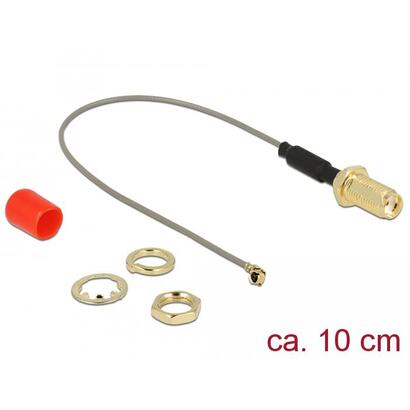 delock-antena-cable-sma-mampara-hembra-nucleo-de-ferrita-a-mhf-i-macho-113-10-cm-longitud-de-hilo-10-mm