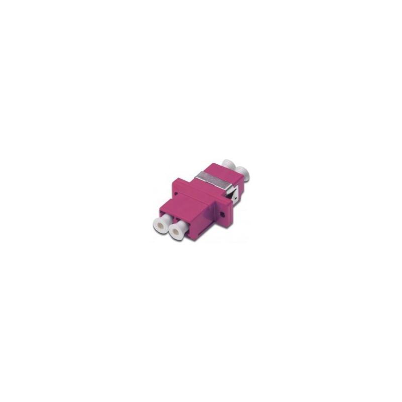 adaptador-helos-fo-lc-lc-duplex-multimodo-om4-violeta-jaspeado