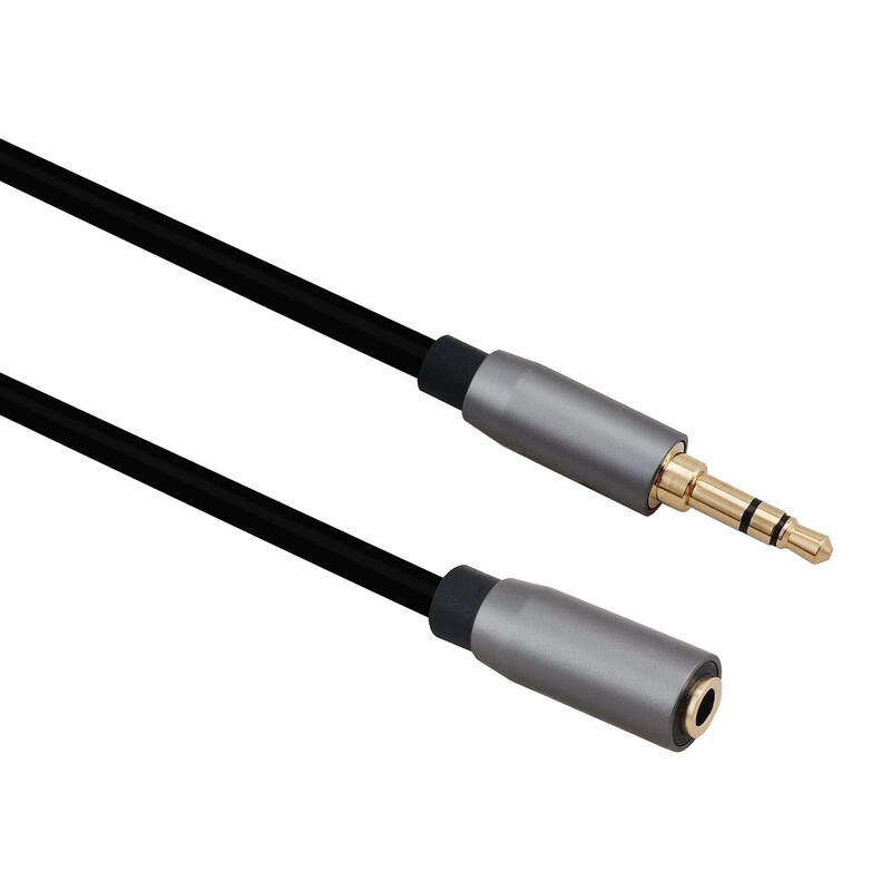 cable-de-extension-helos-jack-35mm-macho-hembra-de-3-pines-premium-05m-negro