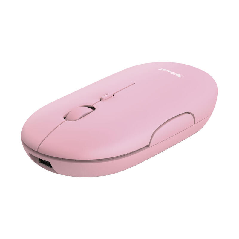 raton-inalambrico-por-bluetooth-trust-puck-bateria-recargable-hasta-1600-dpi-rosa