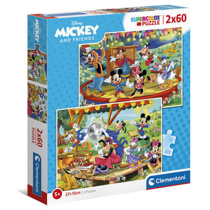 puzzle-mickey-and-friends-disney-2x60pzs