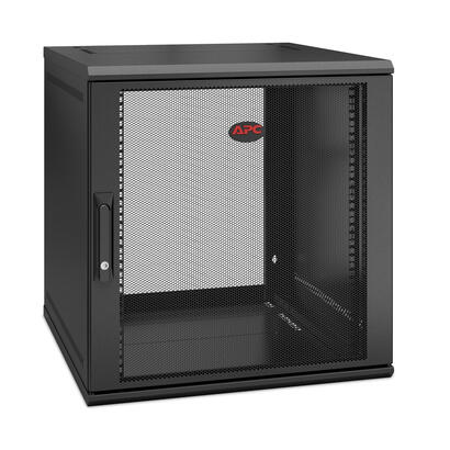 apc-netshelter-wx-12u-single-hinged-wall-mount-enclosure-600mm-deep-bastidor-de-pared-negro