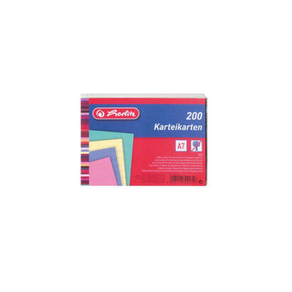 fichas-herlitz-a7-rayadas-hf-200-piezas