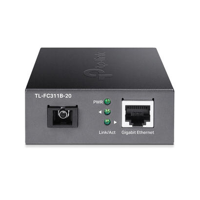 tp-link-convertidor-de-fibra-fc311b-20-single-mode-gigabit-bidireccional-de-1p-rj45-101001000-a-1p-sc-port-gigabit-cobertura-20k