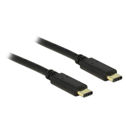 delock-cable-usb-type-c-mm-2m-negro