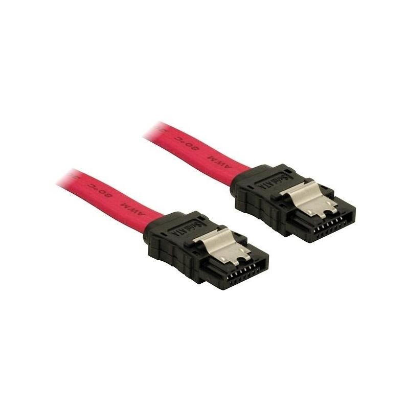 delock-sata-cable-70cm-geradegerade-metall-rojo