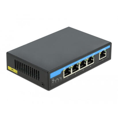 delock-gigabit-ethernet-switch-4-port-poe-1-rj45