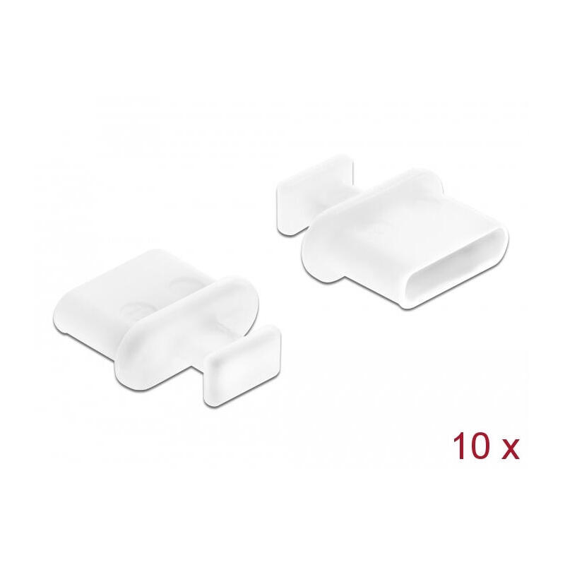 delock-cubierta-antipolvo-para-usb-type-c-hembra-con-agarre-10-piezas-blanco