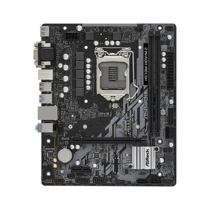 placa-base-asrock-intel-1200-h510m-hdvm2-m-atx-2xd4-3200-usb32-sata3