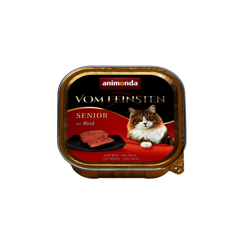 animonda-vom-feinsten-senior-cat-sabor-ternera-100g