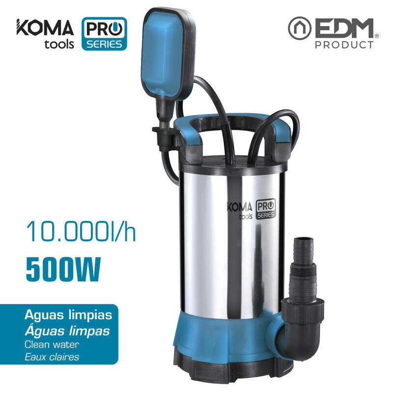 bomba-para-extraccion-de-agua-limpia-500w-inoxidable-17x30cm-limpia-koma-tools