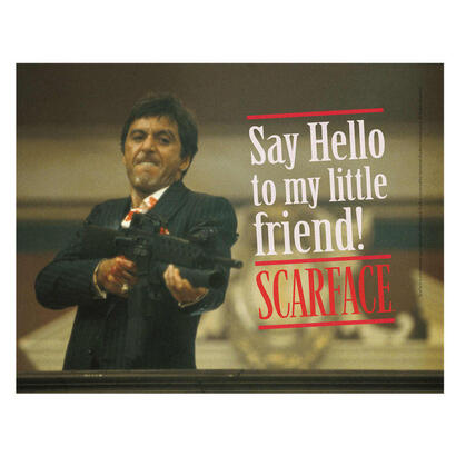 poster-cristal-say-hello-scarface