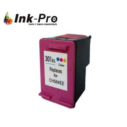 inkjet-inpro-hp-n301-xl-color-remanufacturado-ultima-version-v3-muestra-el-nivel-de-tinta