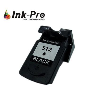 inkjet-inpro-canon-pg512-negro-remanufacturado-marca-nivel-de-tinta