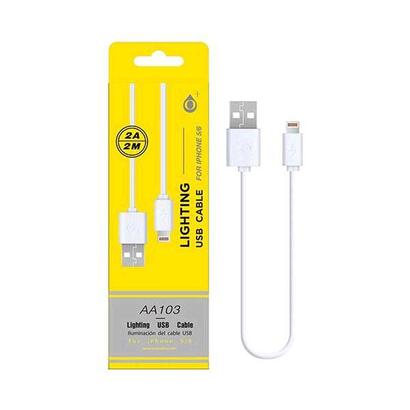 cable-datos-iphone-5678xxsxr-alta-calidad-2m-one-aa103-blanco