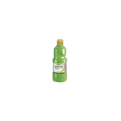 giotto-tempera-escolar-lavable-verde-oscuro-botella-500-ml