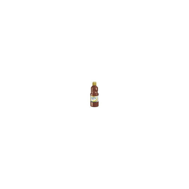giotto-tempera-escolar-lavable-marron-botella-500-ml