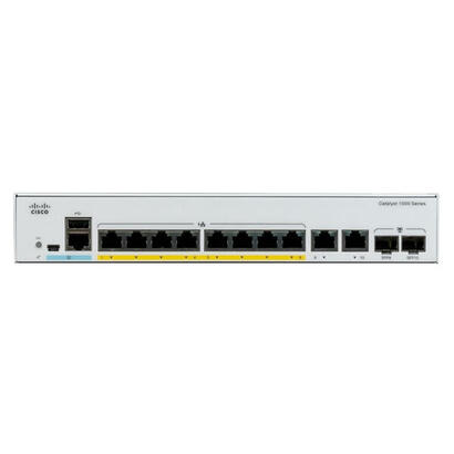 cisco-catalyst-c1000-8p-e-2g-l-switch-gestionado-l2-gigabit-ethernet-101001000-energia-sobre-ethernet-poe-gris