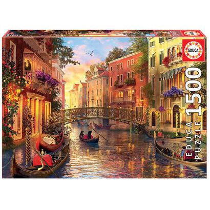 puzzle-atardecer-en-venecia-1500pz