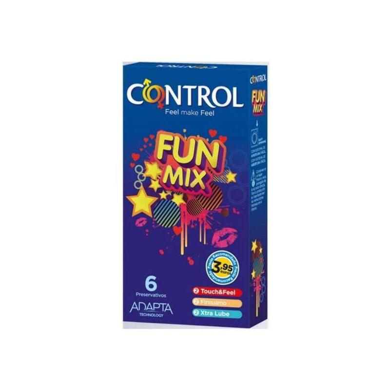 control-preservativos-fun-mix-6-uds