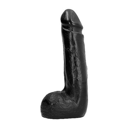 all-black-dildo-realistico-negro-suave-20-cm