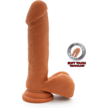 get-real-dual-density-dildo-18-cm-con-testiculos-natural