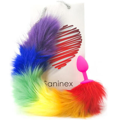 saninex-sensation-plug-cola-arcoiris-unisex
