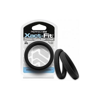 xact-fit-pack-de-2-anillos-de-silicona-19cm-negro