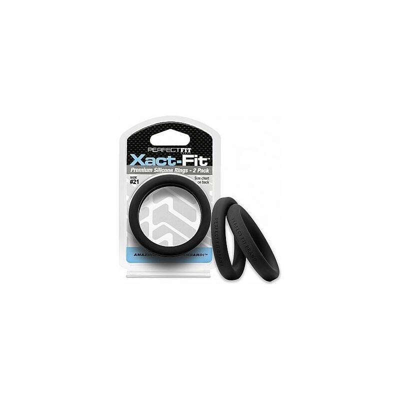 xact-fit-pack-de-2-anillos-de-silicona-20cm-negro