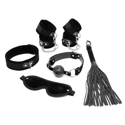 rimba-bondage-play-set-de-bondage-6-piezas-color-negro