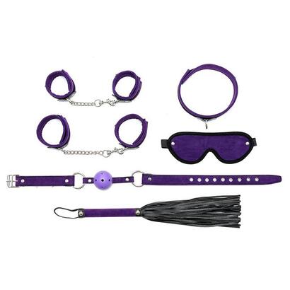 rimba-bondage-play-set-de-bondage-6-piezas-color-purpura