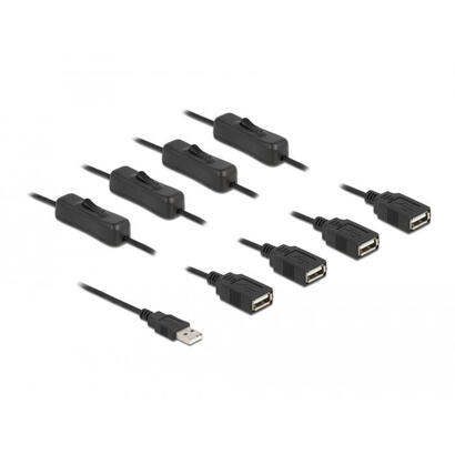 delock-cable-usb-typ-a-macho-a-4-x-usb-typ-a-hembra-1-m