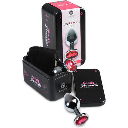 secretplay-plug-anal-fucsia-8cm