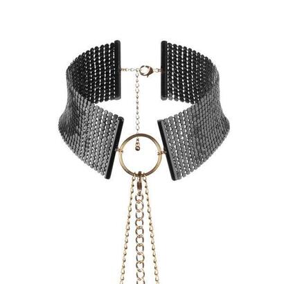 bijoux-desir-metallique-collar-metlico-negro