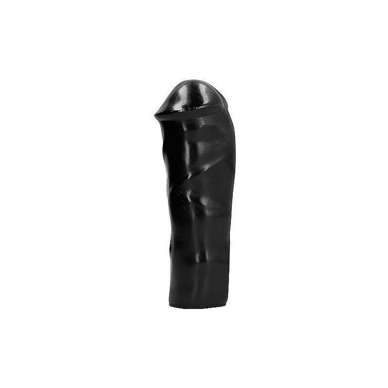 all-black-dildo-realistico-20-cm