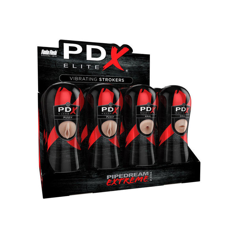 pdx-elite-set-masturbador-stroker-12-unidades-6x-vagina-3x-ano-3x-boca